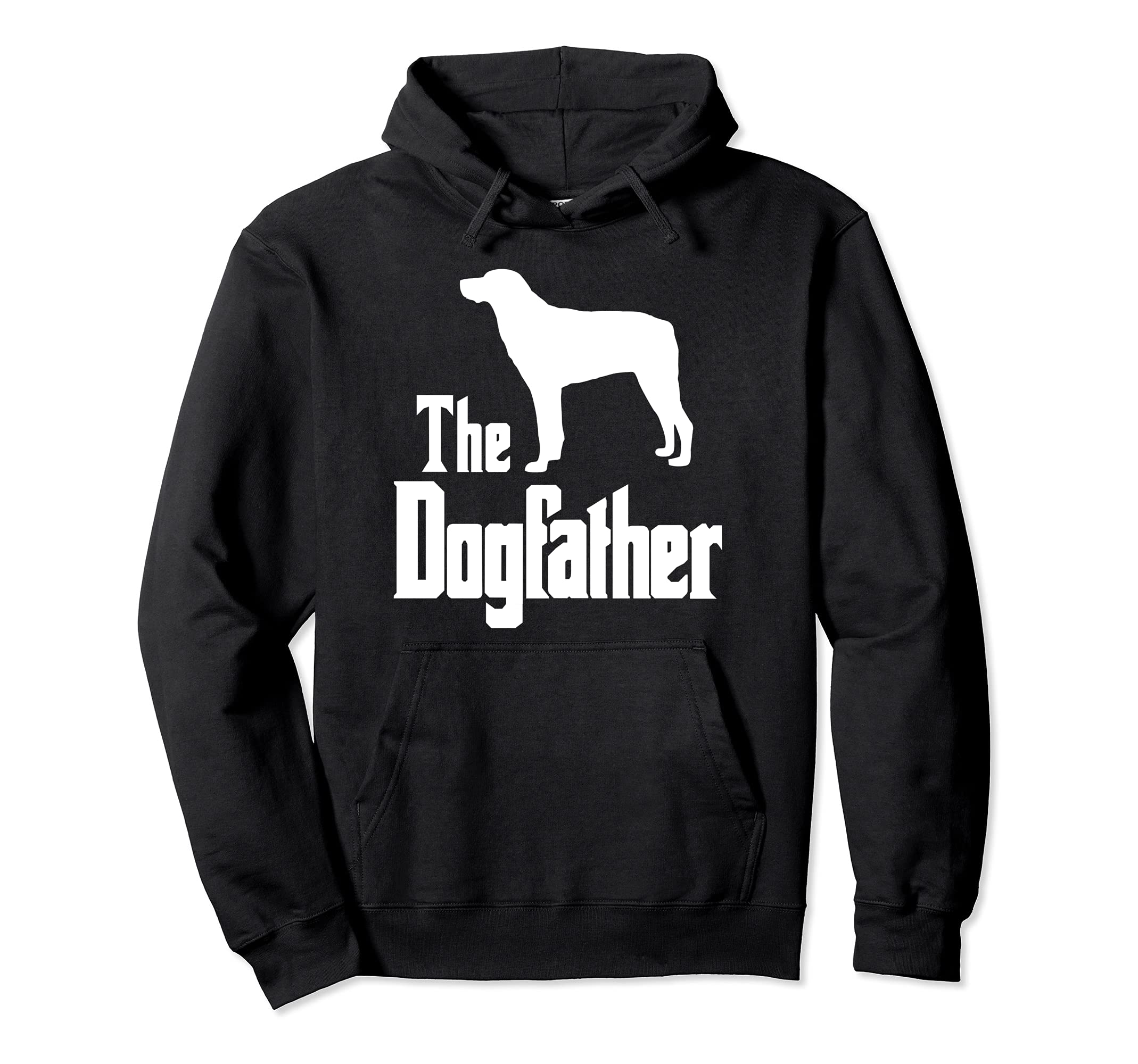 The Dogfather - funny dog gift, funny Leopard Hound Pullover Hoodie