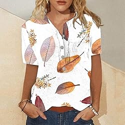 Orange Summer Tops for Women 2023 Beach Spring