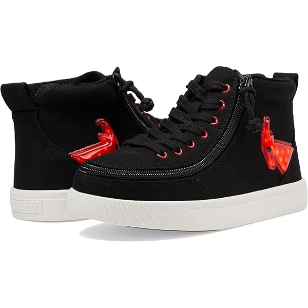 Amazon.com | BILLY Footwear Unisex Toddler Black/Red Light