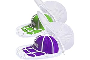 KISYONGUS Hat Baseball Cap Washer Cage for Washing Machine, Hat Cleaner for Washing Machine or Dishwasher, Ball Cap Washer Frame for Flat & Curved Hats