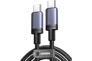 UGREEN 240W USB C Fast Charge Cable, Type C to Type C Cable, 48V 5A USB C to USB C Fast Charging Cord Compatible with iPhone 