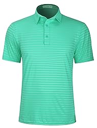 Wancafoke Men's Golf Polo Shirts Performance Sport