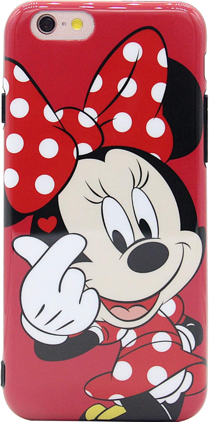 Amazon Iphone 6s ケース Mc ファッション キュート フィンガー ハート アニメキャラクター 光沢 ソフト スリム Tpu ケース Apple Iphone 6 6s 4 7インチ 用 レッド ケース カバー 通販