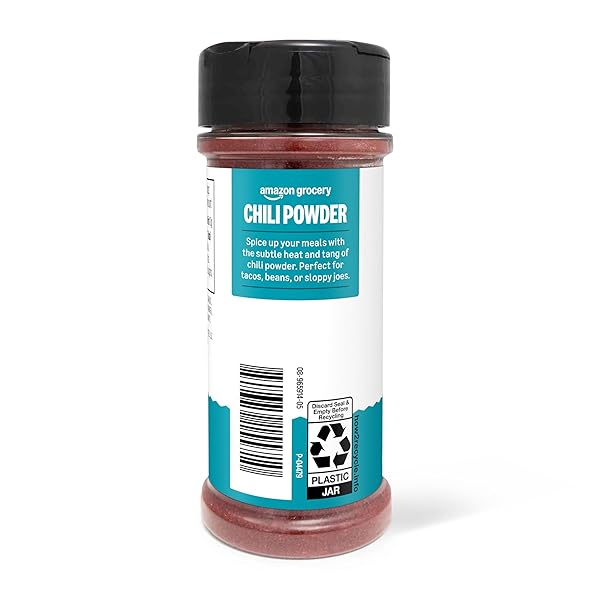 AMAZON GROCERY, CHILI POWDER, 2.75 OZ (PREVIOUSLY HAPPY BELLY, PACKAGING MAY VARY)
