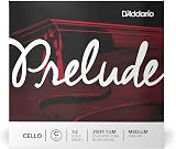 D'Addario J1014 1/2M Prelude Cello String 1/2 Size Medium Tension