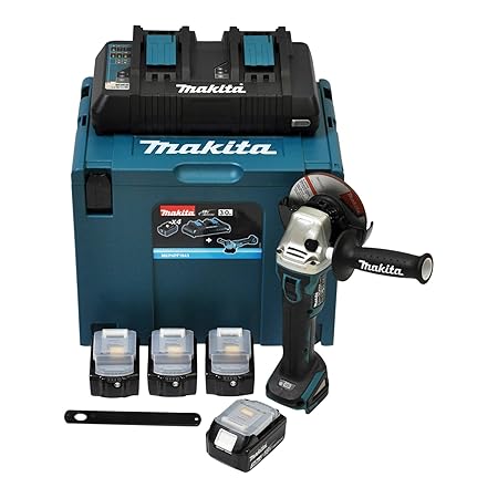 Makita Power Source Kit Li 18,0 V 4x 3Ah DGA504Z 198830-2