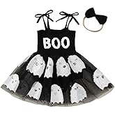 Halloween Baby Outfit Newborn Girl Pumpkin Costume Bubble Romper Dress My First Halloween Baby Girl Outfits Clothes