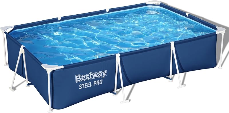Bestway Steel Pro 9.10ft Above Ground Pool with Filter Pump, 3.00m x 2.01m