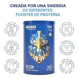 BIRDMAN Falcon Vegan Protein Powder Organic, Stevia