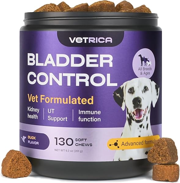 DOG UTI TREATMENT – BLADDER CONTROL CRANBERRY CHEWS...