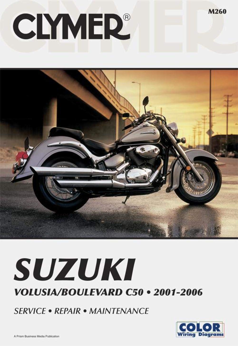 Clymer Repair Manual For Suzuki Volusia Boulevard C50 01 06