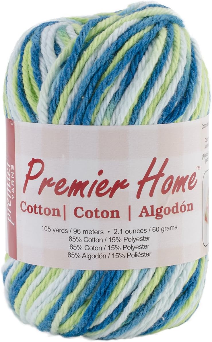 Premier Yarns 44-02 Yarn Home Cotton Poolside