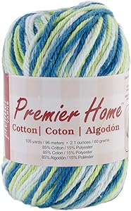 Premier Yarns 44-02 Yarn Home Cotton Poolside