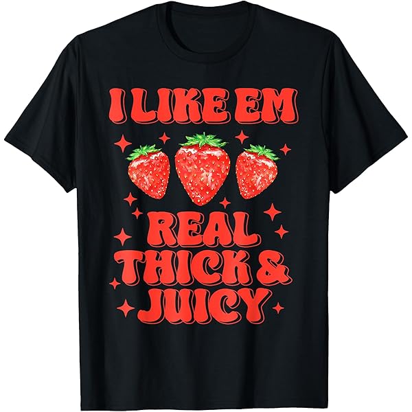 Amazon.com: Strawberry Pocket Shirt Strawberry Art T-Shirt Trendy