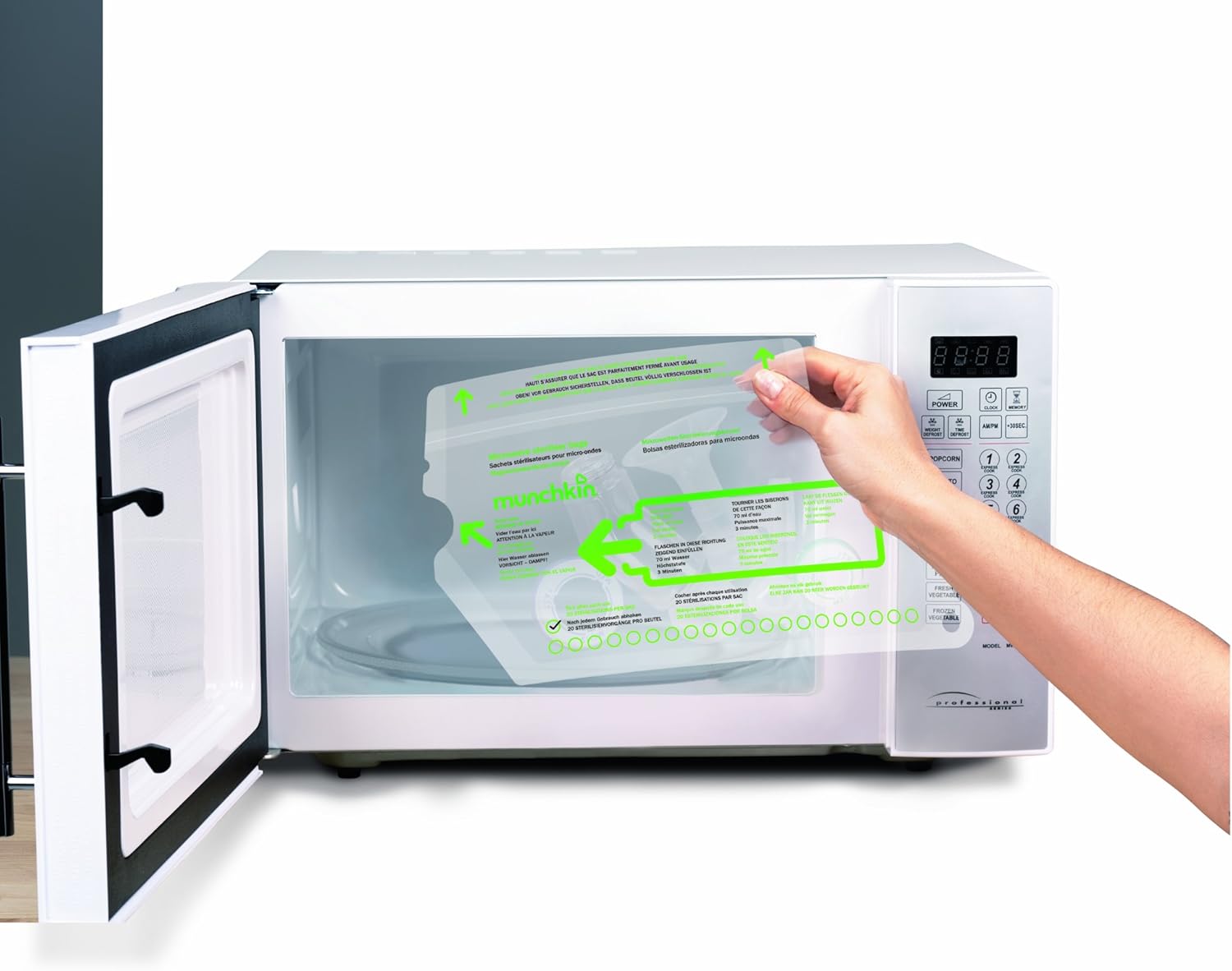 microwave steriliser bags
