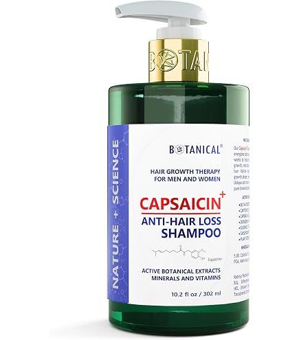 Amazon.com : Botanical Capsaicin Conditioner for Hair Loss and