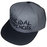 Suicidal Tendencies Logo Gray Embroidered Snapback