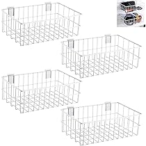 MQKIWAO 2 Pcs 16X8 Inch Slatwall Shelves, Heavy Duty Slatwall Baskets - View #11