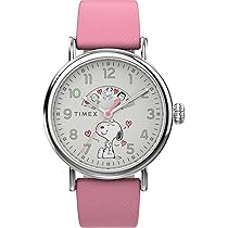 Timex Relógio feminino Peanuts Weekender Holiday de 38 mm