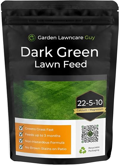 Garden Lawncare Guy Dark Green Lawn Feed High Nitrogen Fertiliser 90 Days