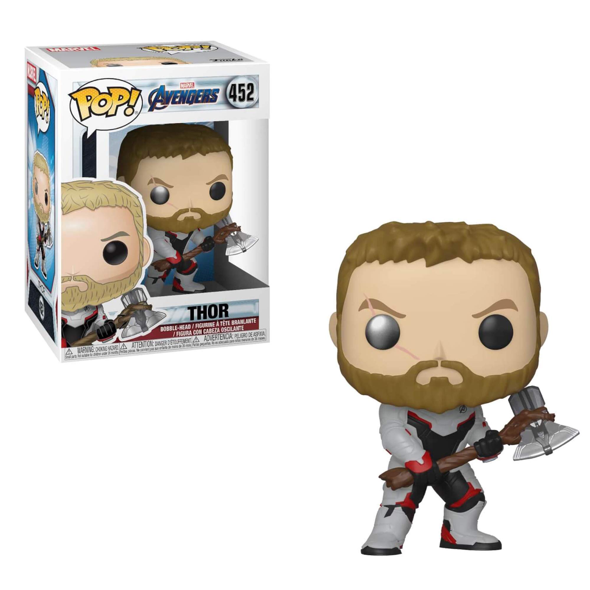 Funko POP! Bobble: Marvel Avengers Endgame: Thor - Collectable Vinyl Figure - Gift Idea - Official Merchandise - Toys for Kids & Adults - Movies Fans - Model Figure for Collectors and Display