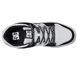DC Shoes Men's Cure Skate Shoe, 11 White