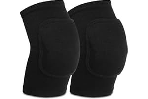 APAUSVCM 1 Pair Arm Brace Pads, Elbow Protector with Thicken Sponge Padding Breathable Anti-Collision Elbow Wraps Volleyball Basketball Tennis Compression Elbow Pads Support Strap for Kids Men Women (Black)