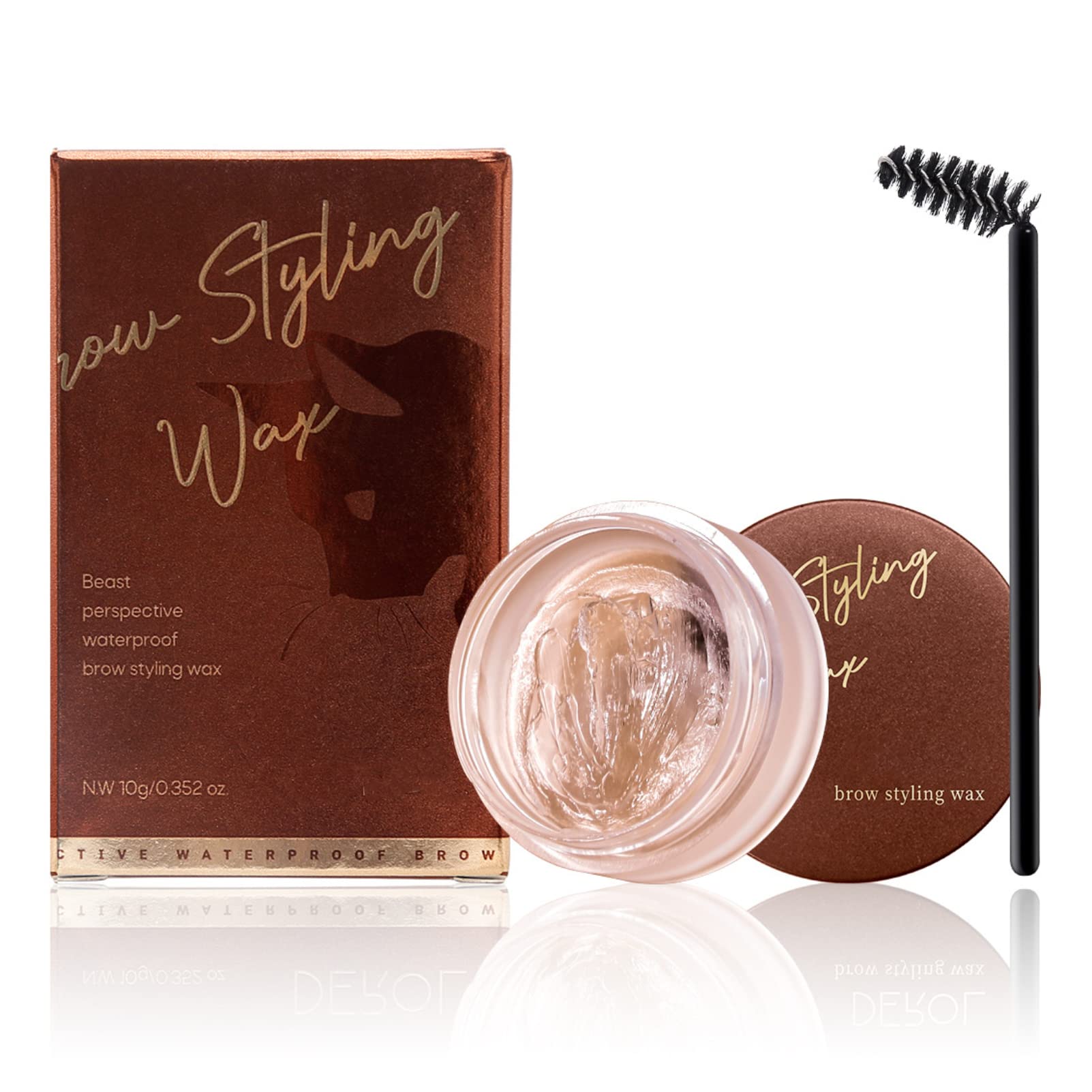 MEITREND Eyebrow Styling Soap Gel, 3D Feathery Brows Shaping Cream, Waterproof, Long Lasting Eye Brow Gel Brow Makeup Kit