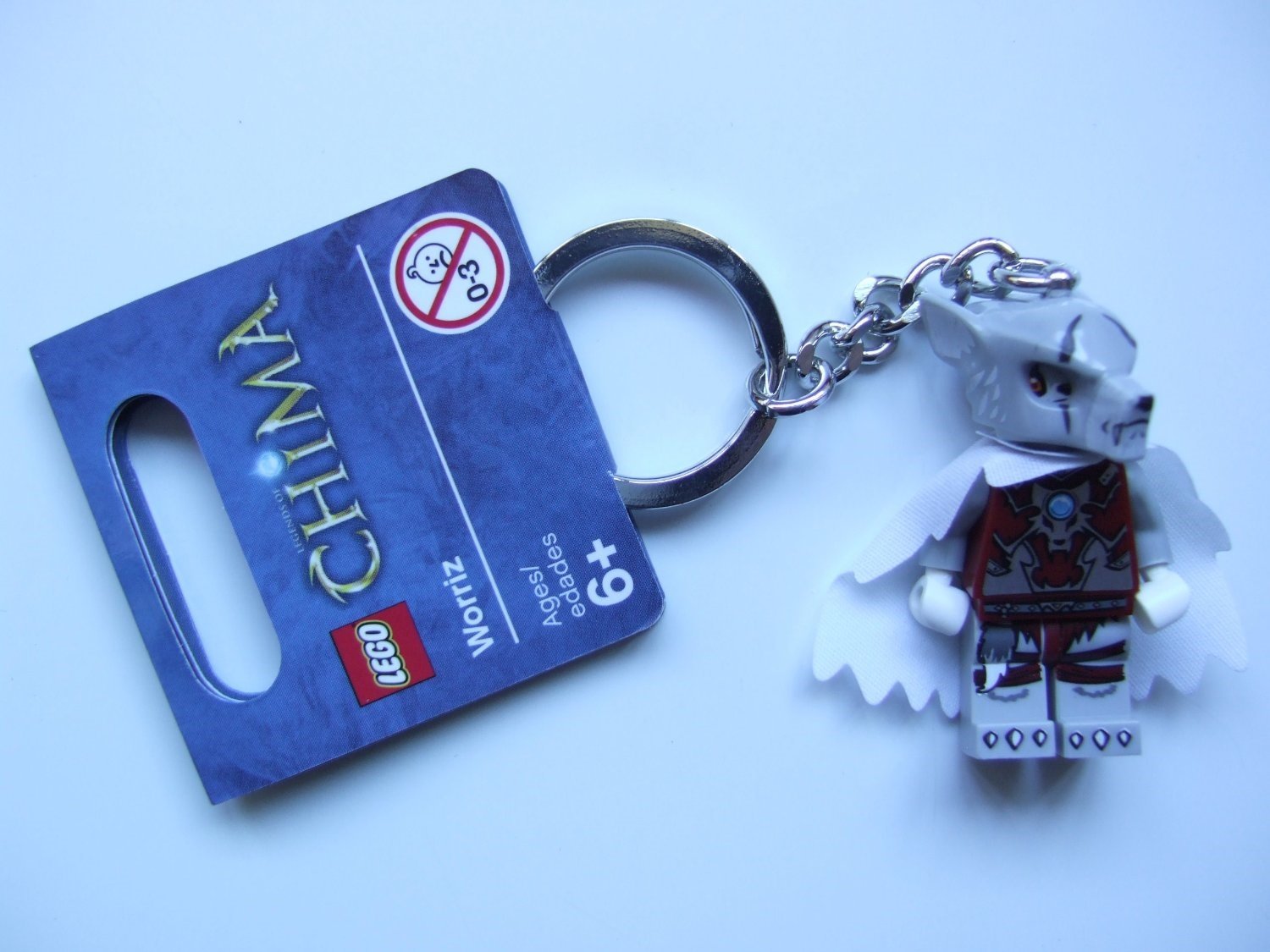 Lego Legends of Chima Worriz Keychain