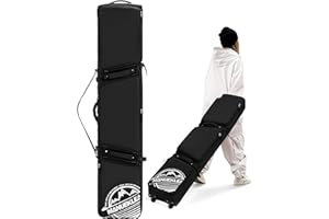 M MANUEKLEAR Ski Bag with Wheels