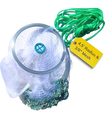 Amazon.com : Calusa Cast Net - 5/8 Inch x 12 Foot : Sports & Outdoors Amazon.com : Calusa Cast Net - 5/8 Inch x 12 Foot : Sports & Outdoors