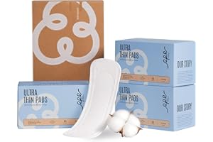 RPE LIFE 100% Organic Long Panty Liners for Women Long, Ultra Thin Cotton Cover, Long Pantiliners, Light Absorbency, Unscented Barely There Pantie Liners, Individually Wrapped (Long Liner, Size 2, 96ct)