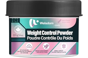 Welsdom Pet Weight Control Powder | Supports Healthy Weight Management for Cats & Dogs | Boosts Metabolism & Digestion | Natu