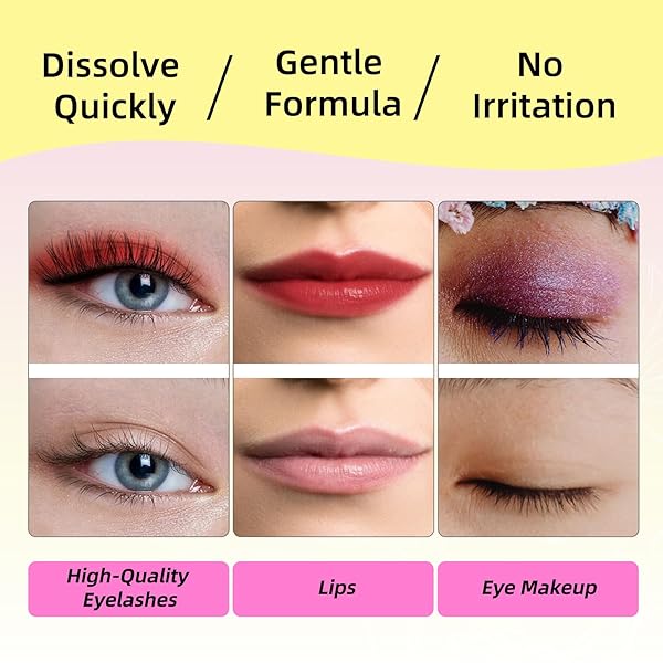 LASH REMOVER CLUSTER LASHES REMOVER LOW-IRRITATING EYELASH EXTENSION REMOVER GENTLE AND MILD LASH SELF ADHESIVE EYELASHES REMOVER GLUE FOR BEGINNER USE AT HOME(150ML)