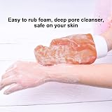 DONQL 4Pcs Exfoliating Gloves Body Scrub Mitts for Men & Women view 4