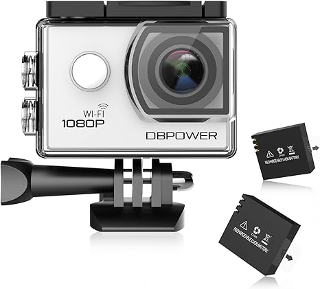 Amazon Co Jp Dbpowerアクションカメラex5000 14 Mp 1080p Hd Wifi防水スポーツカム2インチlcdスクリーン 170度広角レンズ 98 Ft Underwater Dvビデオカメラ16アクセサリキットの59 99 スポーツカメラ ホーム キッチン