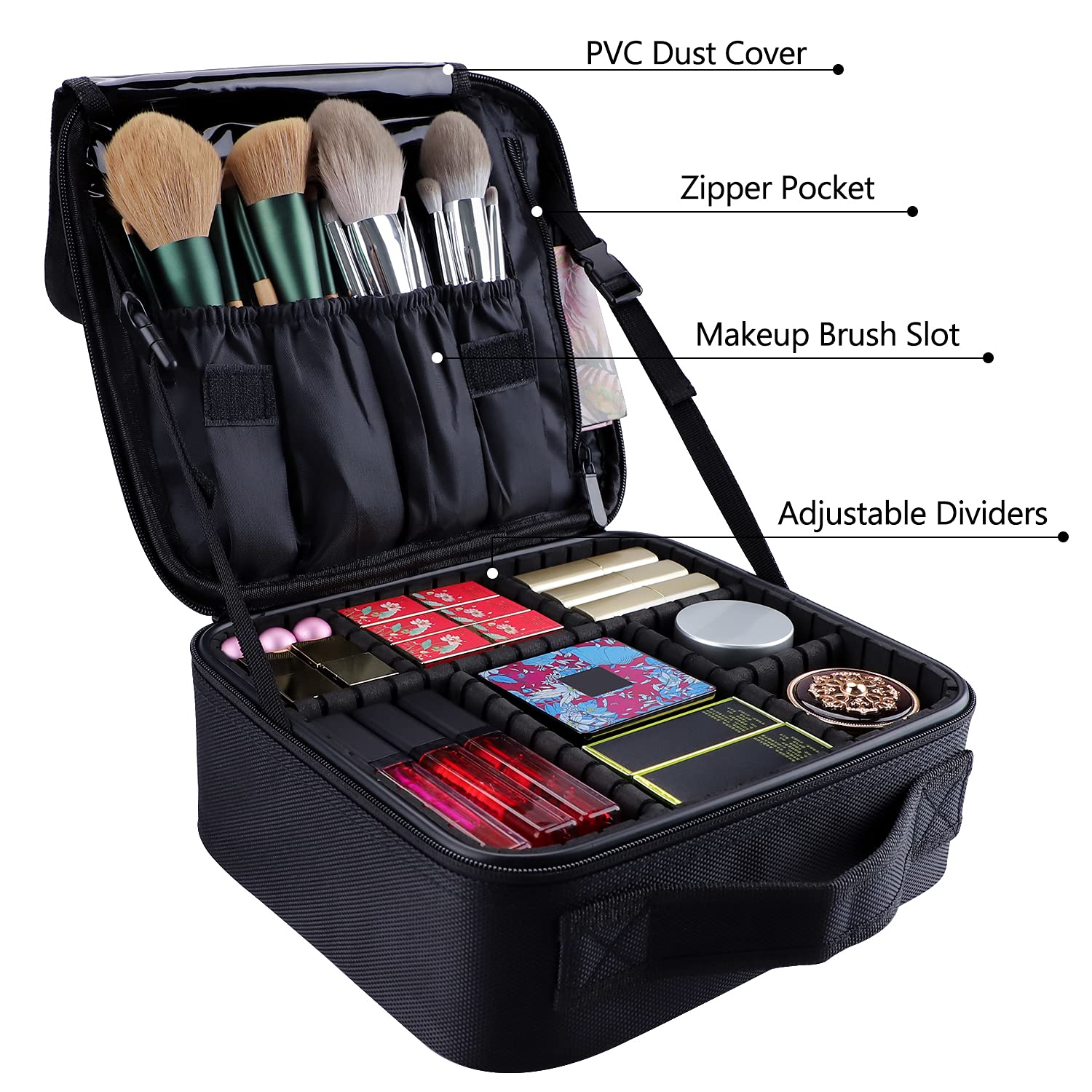Oewoer Travel Makeup Bag 10.4