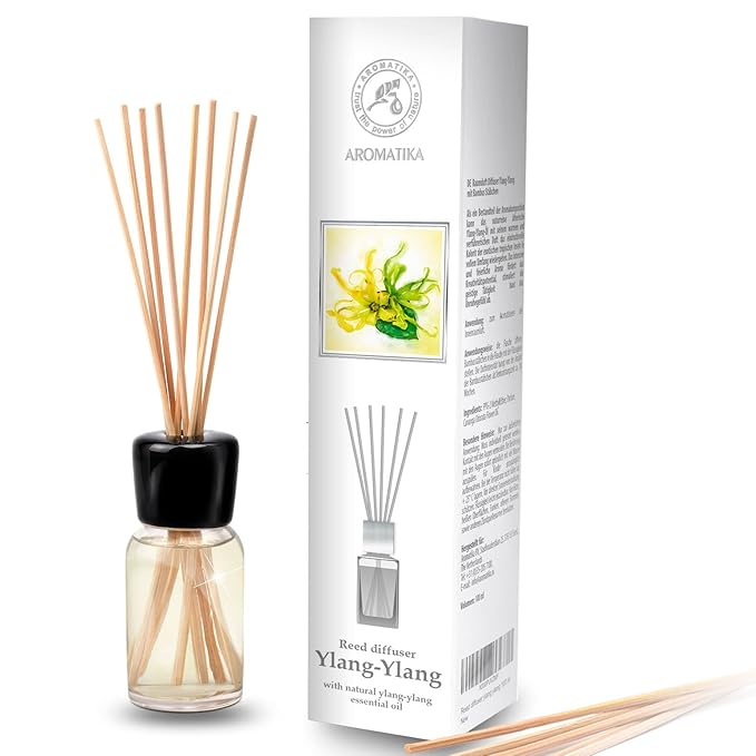 Reed Diffuser YLANG YLANG 100ml Fresh & Long Lasting Fragrance Gift