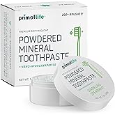 Primal Life Organics - Dirty Mouth Toothpowder, Tooth Cleaning Powder, Flavored Essential Oils with Natural Kaolin & Bentonite Clay, Good for 200+ Brushings, Paleo, Organic, Vegan (Spearmint, 1 oz)