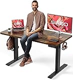 SIAGO Electric Standing Desk Adjustable - 48 x 24
