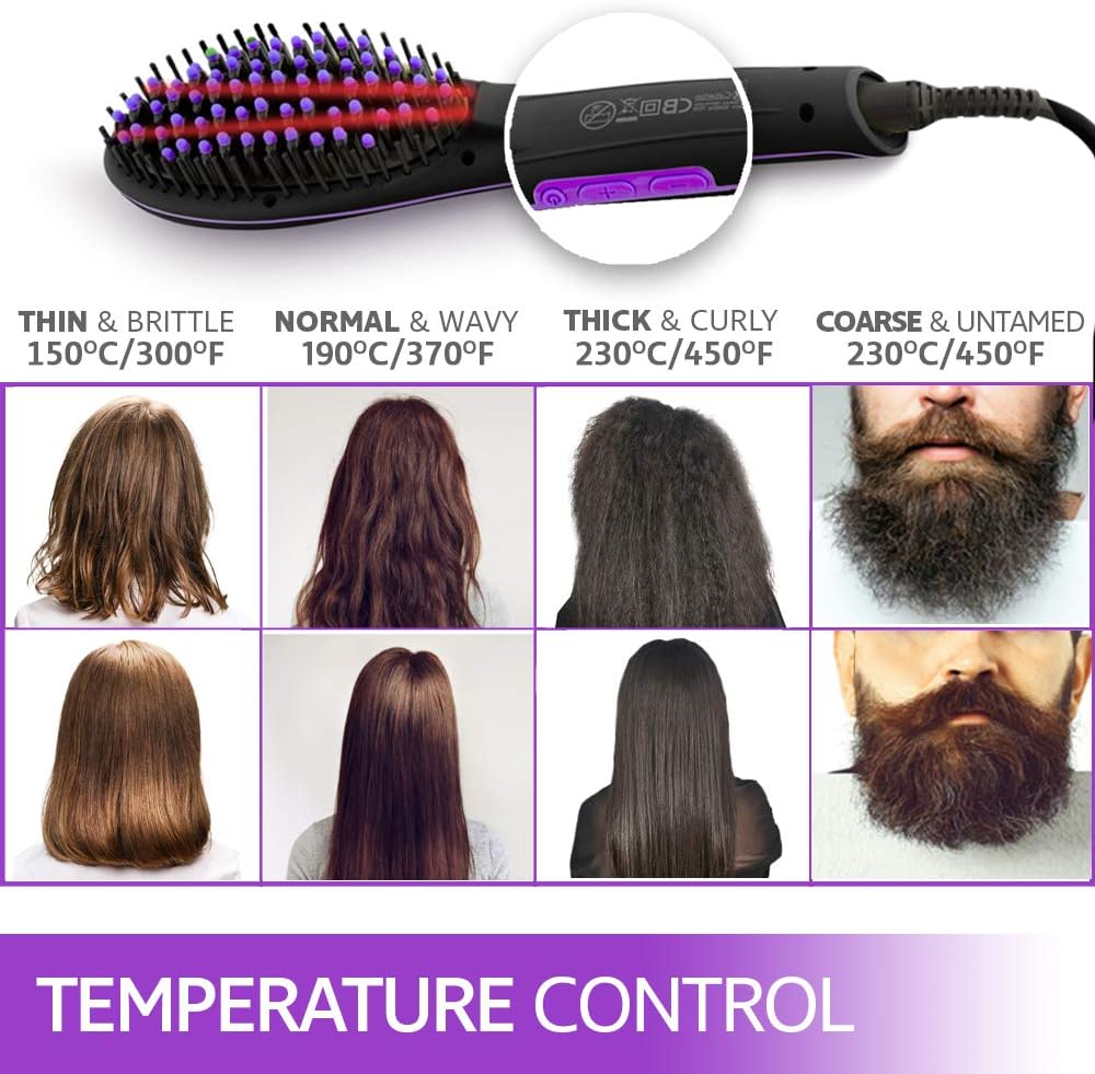 procabello straightening brush