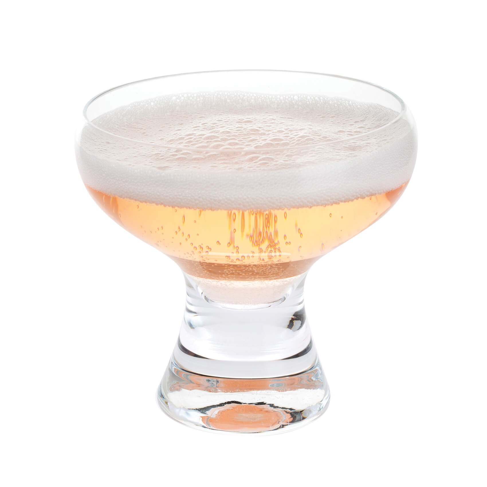 Dartington Crystal Champagne Coupe Glasses, Set of 4 Saucers Vintage Espresso Martini Prosecco Sparkling Home Bar Wine Glass Set (4 Pack)