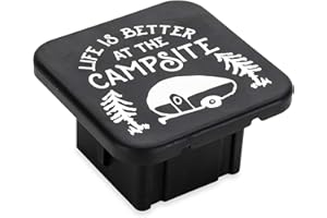 LIBATC, Hitch Receiver Cover, Sketch, Black/Silver