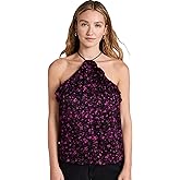 Ramy Brook Women's Pippin Top, Plumberry/Black, XS