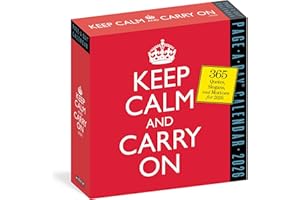 Keep Calm and Carry On Page-A-Day® Calendar 2026: 365 Quotes, Slogans, and Mottos for 2026