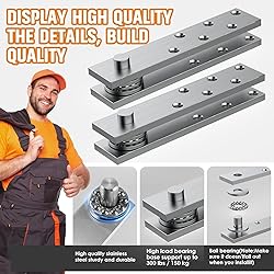 Hidden Door Hinge,Door Pivot Hinges for Hidden Door