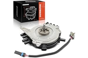 A-Premium Ignition Distributor with Cap Rotor & Harness Compatible with Optispark LT1 Chevy Buick Cadillac & Pontiac Vehicles