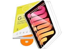 SPARIN Screen Protector for iPad Mini 7 8.3 inches 2024 (A17 Pro)/iPad Mini 6 2021, [2 Pack] for iPad Mini 7th/6th Generation