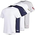 True Religion Mens Undershirts 4 Pack Mens Lightweight Mens Undershirt, 100% Cotton