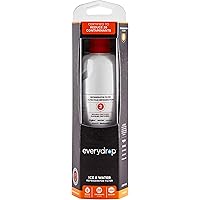 Everydrop by Whirlpool Ice and Water Refrigerator Filter 2, EDR2RXD1, Single-Pack